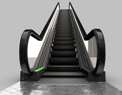 Airport Moving Walkway Escalator
